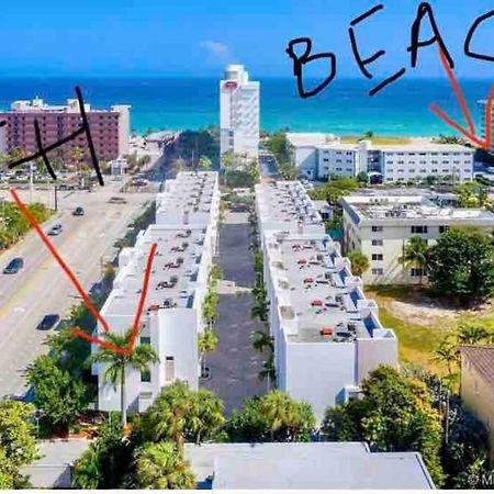 Across The Ocean Few Steps To Beach Contemporary Three Bedroom Townhouse Pompano Beach Extérieur photo